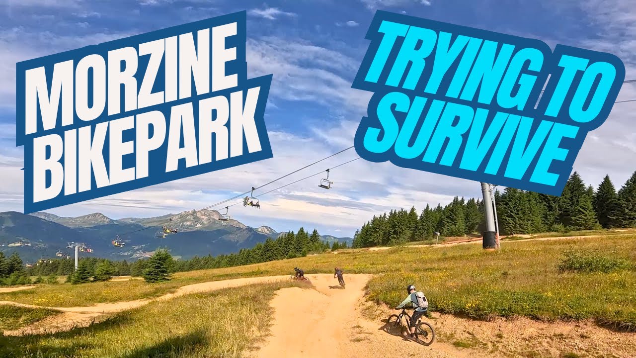 MORZINE MTB💥First time, average rider, big mountain, LET'S GO!