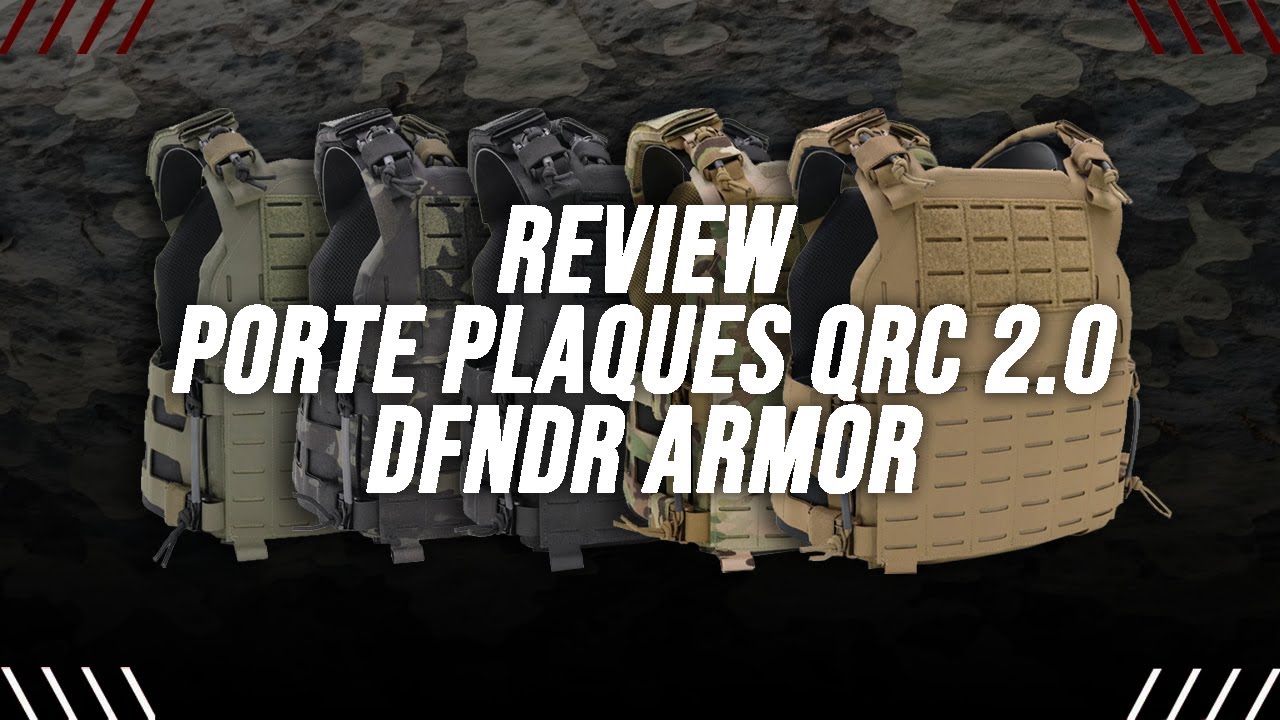 Review du porte plaques QRC 2.00 DFNDR ARMOR