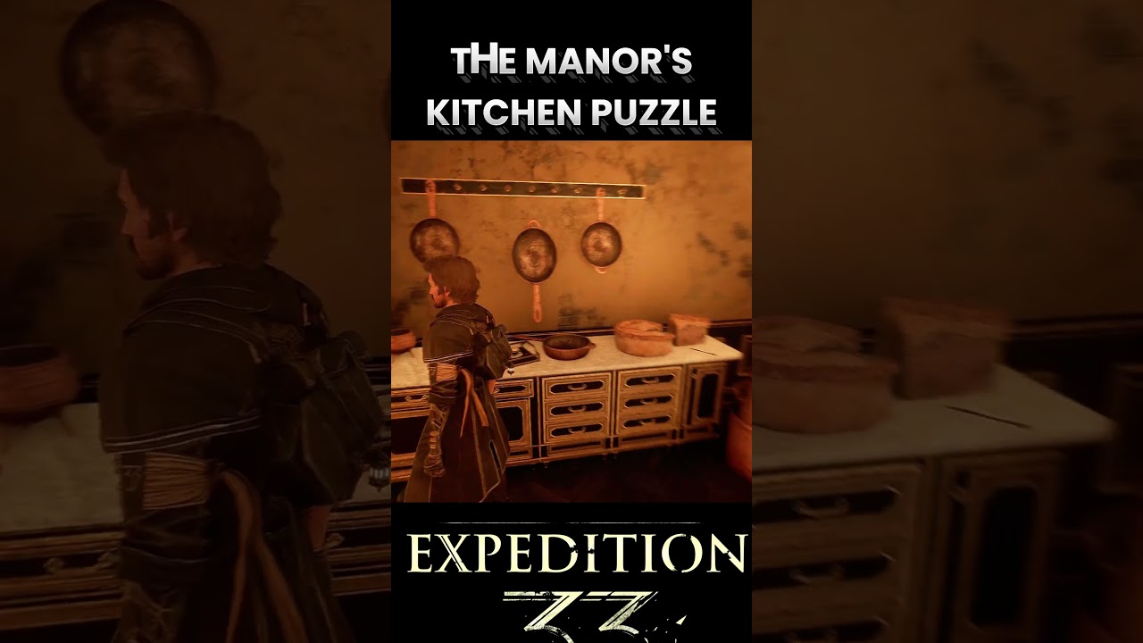 How to SOLVE the KITCHEN PUZZLE in the MANOR in Clair Obscur Expedition 33 | You'll miss this