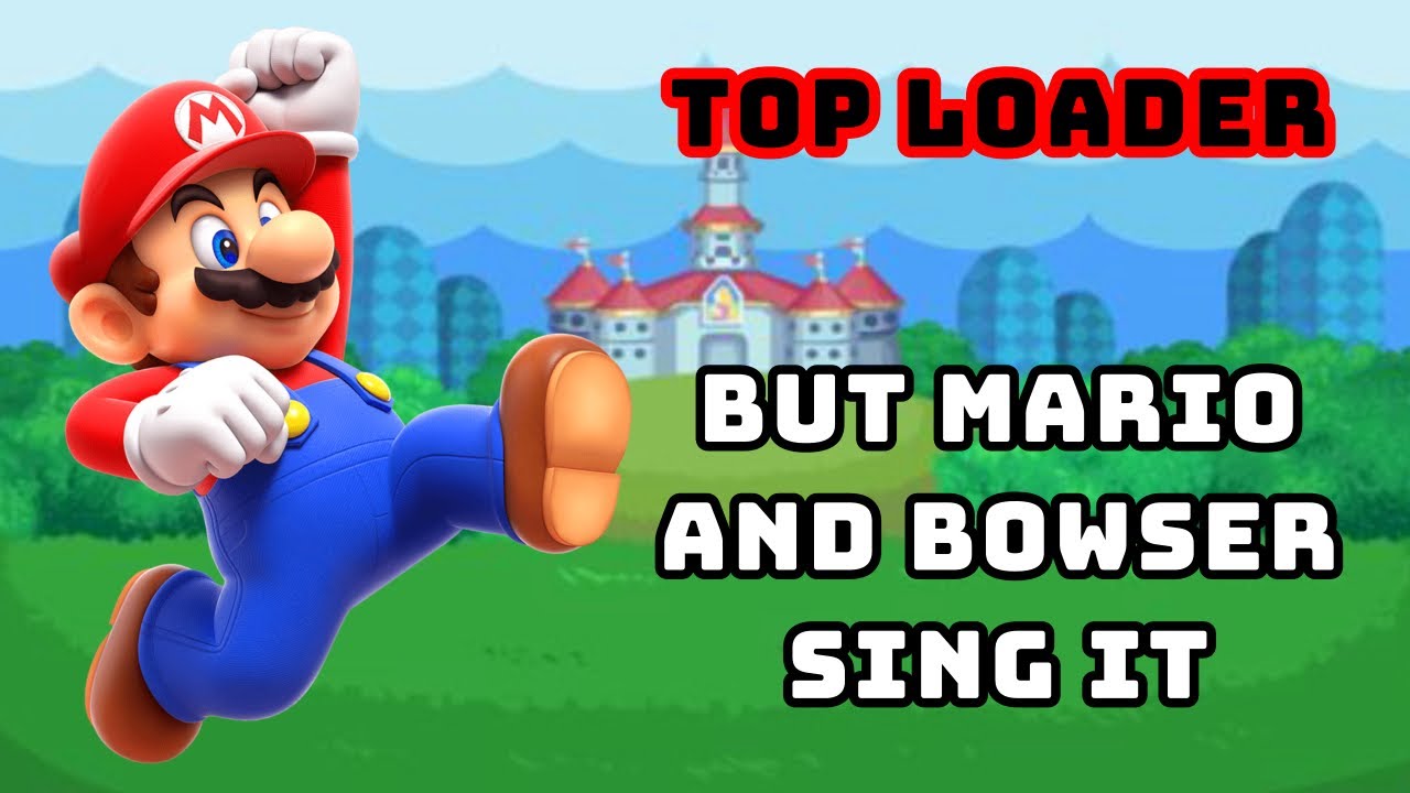 Top Loader but Mario sings it - Vs Sonic.exe Rerun Cover [MAR10 DAY SPECIAL] [EPILEPSY WARNING]