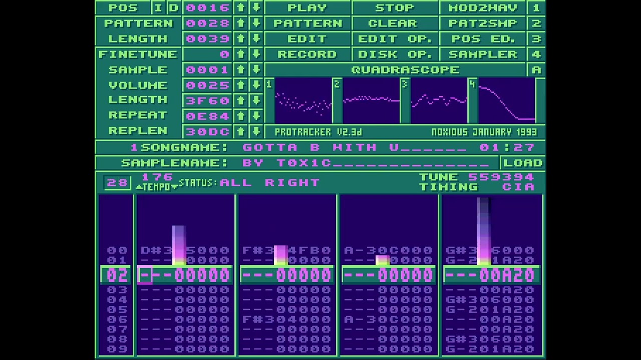 T0X1C - Gotta B With U | ProTracker (Jungle DnB)