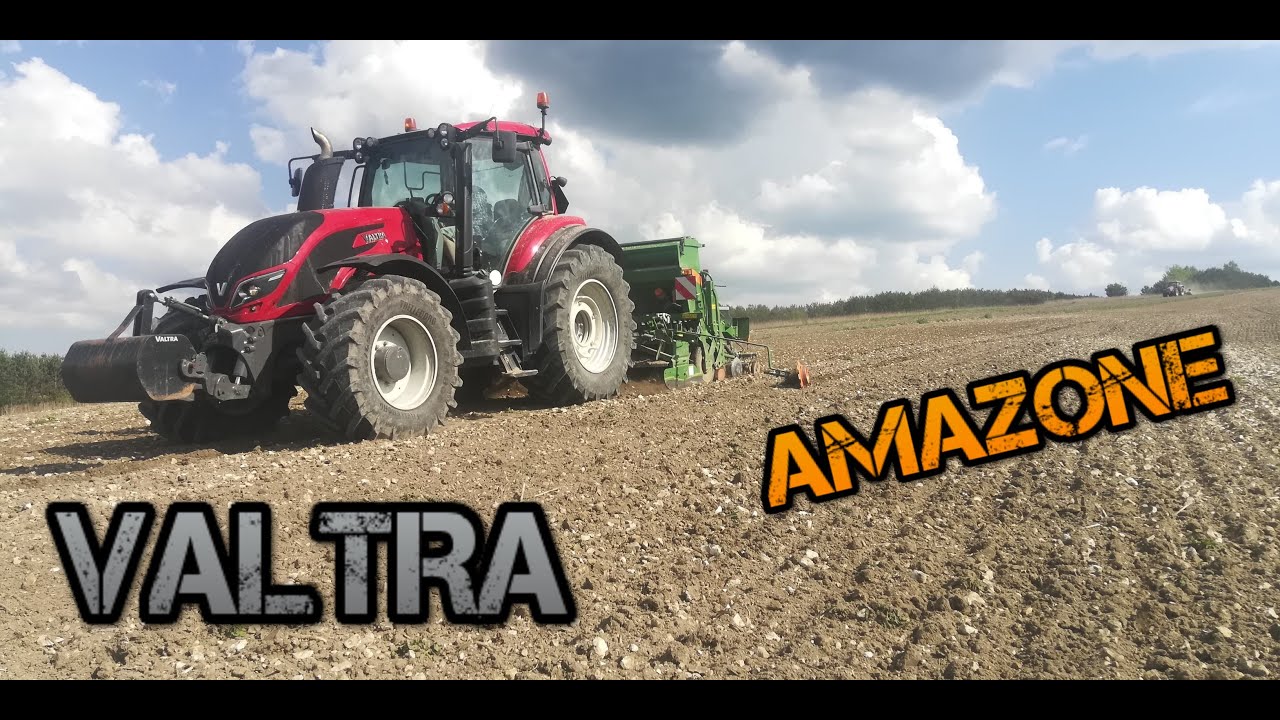 Wiosna 2019 ᴴᴰ٩(̾●̮̮̃̾•̃̾)۶ Siew Prosa Gr. Woźniak 🚜 Valtra & Amazone Catros + 3001 i AD 3000 Super