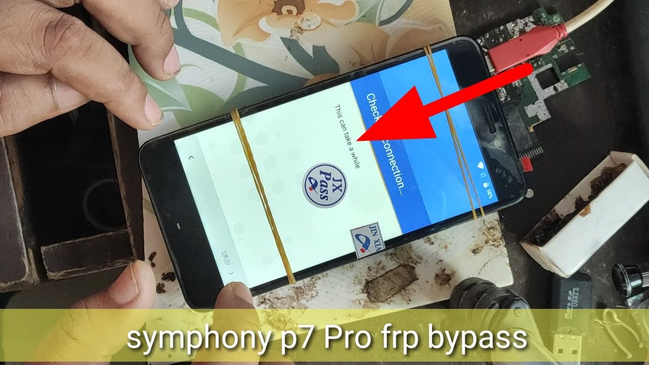 symphony p7 frp bypass without pc