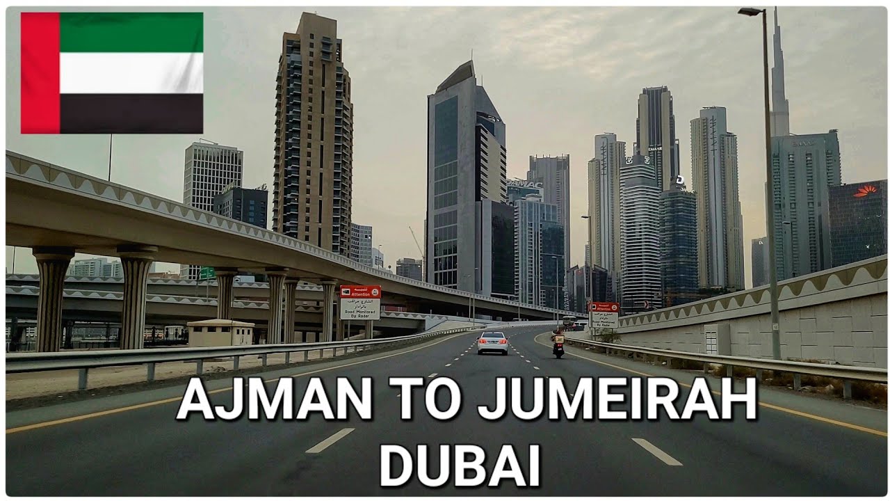 AJMAN TO JUMEIRAH DUBAI ROAD DRIVE  🚗 🇦🇪 August 2023(@roaddrive2020