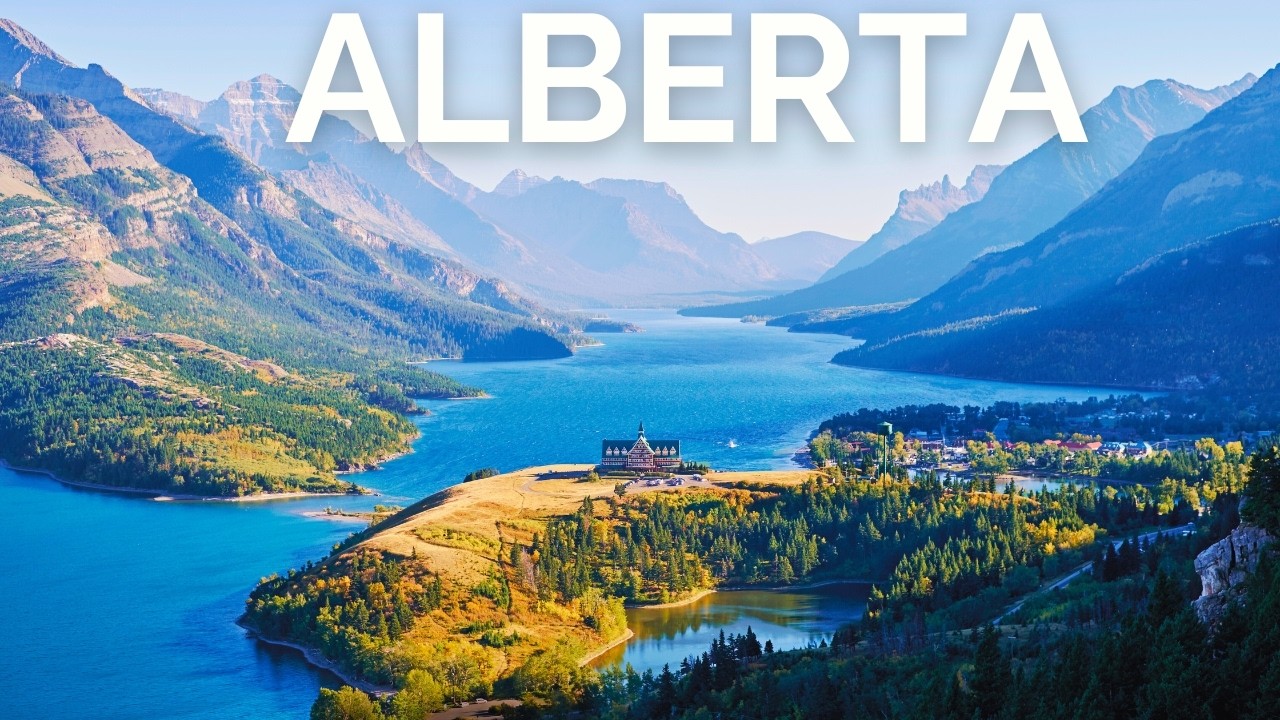 Wonders of Alberta- The Best Places in Alberta: Scenic Relaxation Film with Relaxing Music 4K Travel
