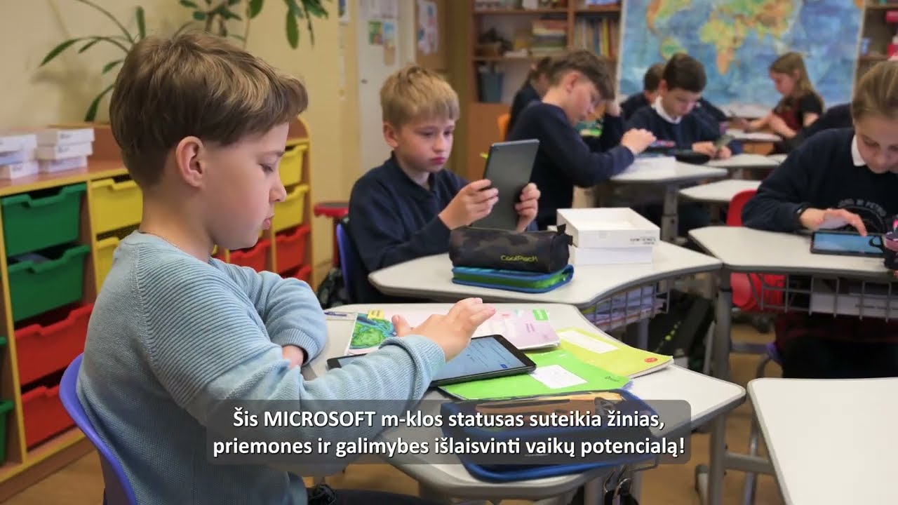Inovatyvi ugdymo aplinka Vileišių mokykloje