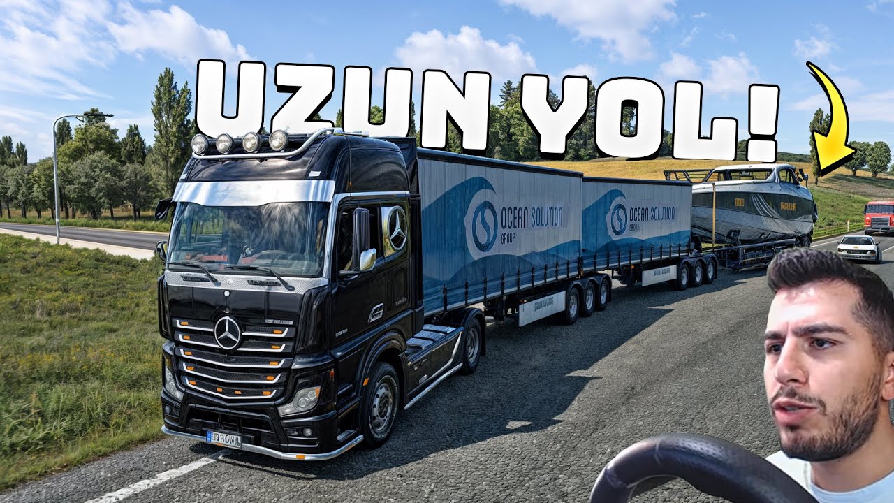 ZENGİN YÜKÜ ÇEKTİK !! | MERCEDES ACTROS'A 3 DORSE BAĞLADIK | CALAIS - DUISBURG YOLU | ETS2MP