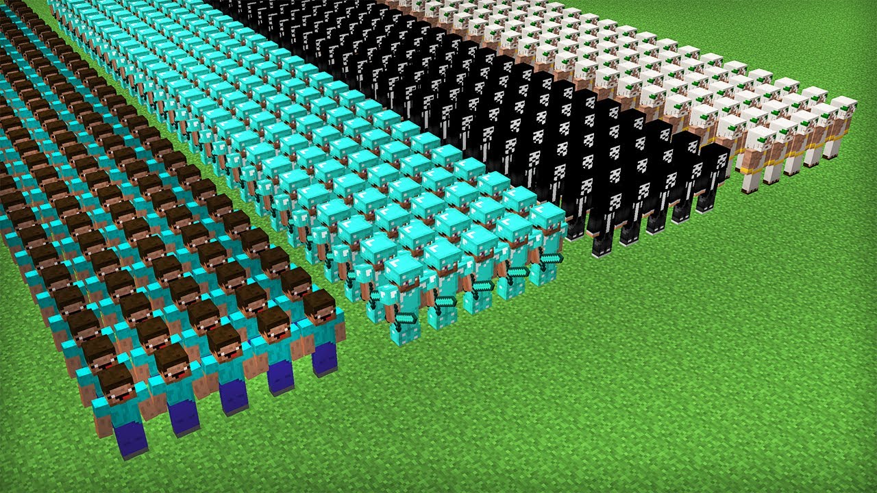 БИТВА КЛОНОВ МАЙНКРАФТ: НУБ ПРОТИВ ПРО ПРОТИВ ЧИТЕР ПРОТИВ БОГ БАТЛ | Компот Minecraft