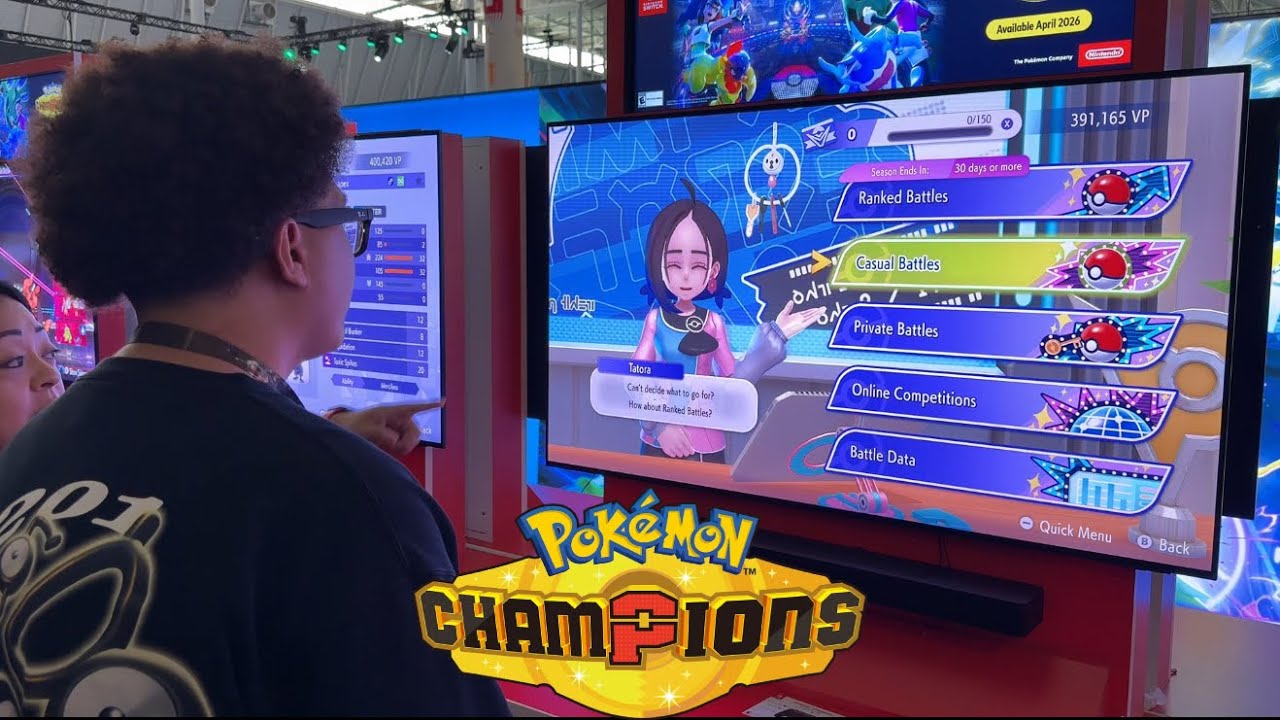 Полная демоверсия Pokemon Champions! (PAX East 2026)