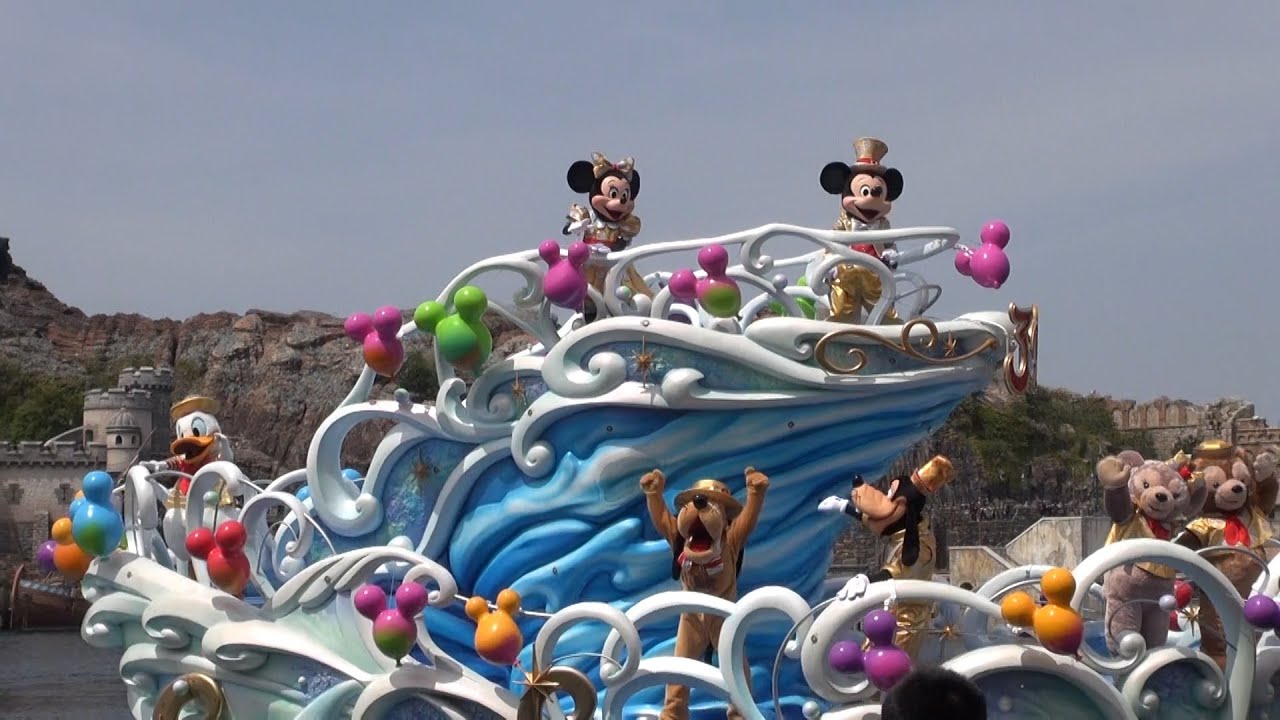 TDS 30周年プレビュー「ハピネスグリーティング・オン・ザ・シー」Pre View for 30th  Anniversary