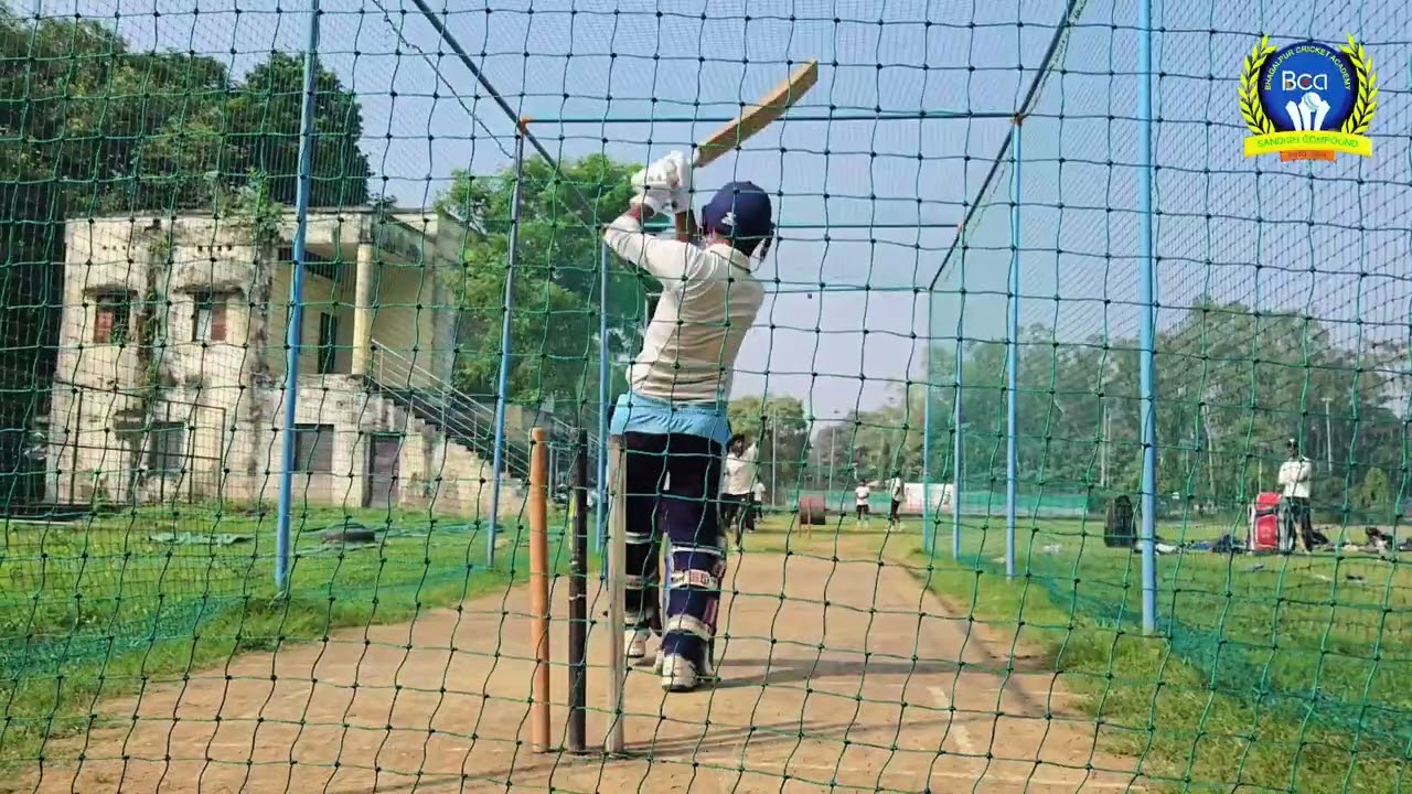 VLOG #3 SACHINE BHARADWAJ net practice session, brilliant batting, Hayman trophy player dominated 
