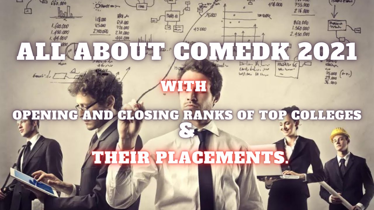 COMEDK 2021 || Top Colleges With Opening & Closing Ranks And Placements.