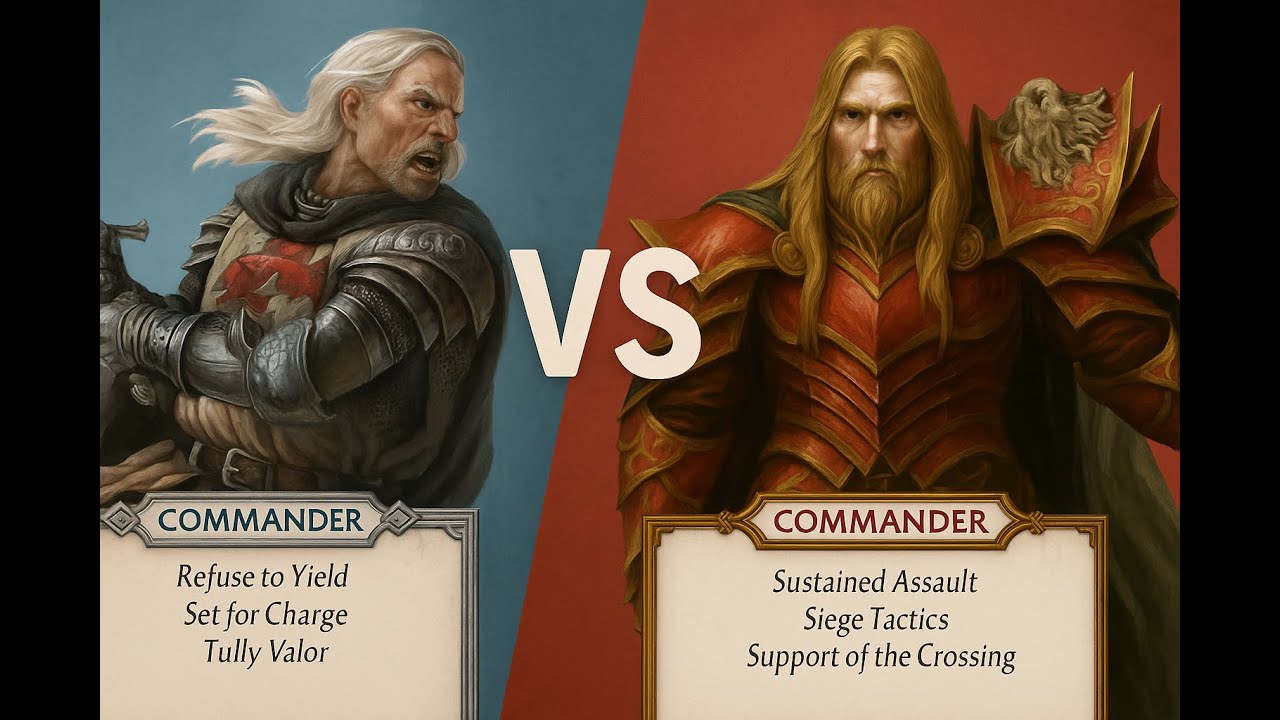 ASOIAF S6: STARK VS LANNISTER: NEW COMMANDER DAVEN LANNISTER BATTLE REPORT