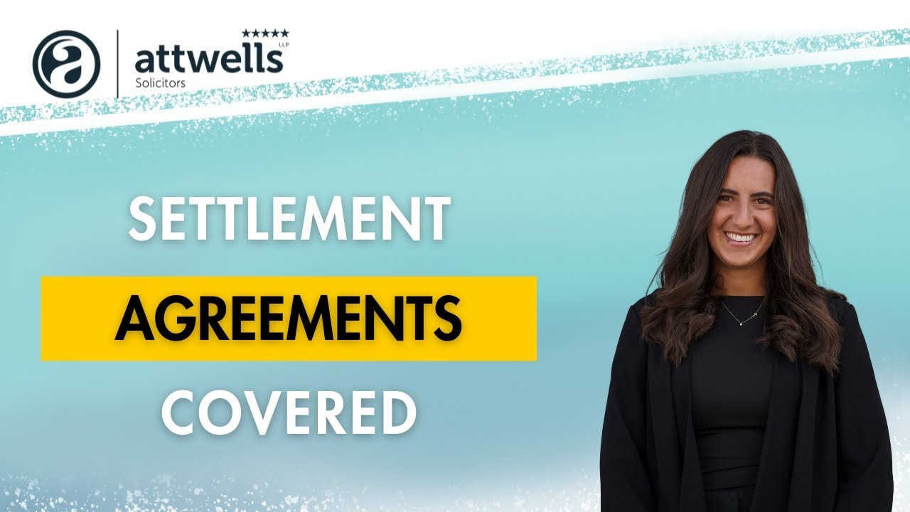 SETTLEMENT AGREEMENTS: 10 Essential Questions Answered in 3 Minutes