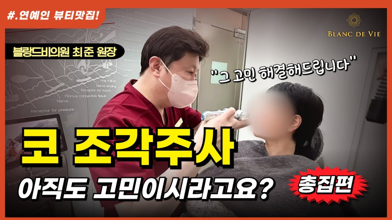 코성형 고민 중이라면? 비수술 코조각주사로 라인 정리 가능!