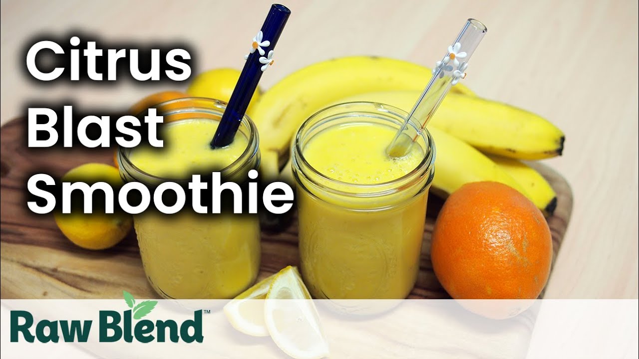 How to make a Citrus Blast Smoothie in a Vitamix Blender | Recipe Video