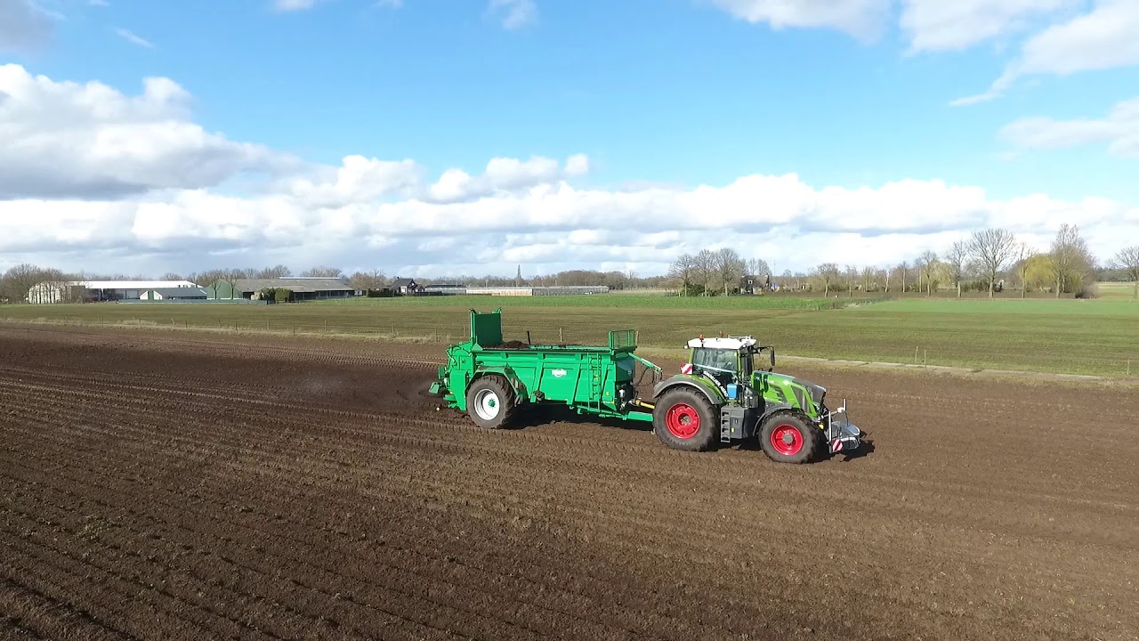 Spreading Compost//Fendt 826//Tebbe MS 140//Fendt 516//Snoeijen Agro//