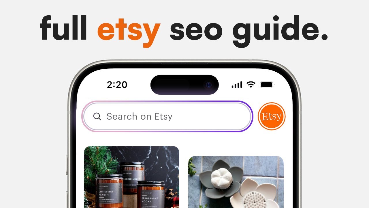 A Complete Guide To Etsy SEO (Rank HIGHER)