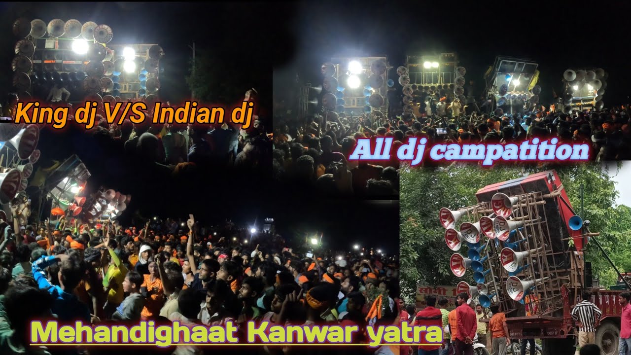 Dj ka mahamukabla #king dj#indiandj#ravidj#rockdj#babadj#shyamdj#trending #viral #swraj8554*4