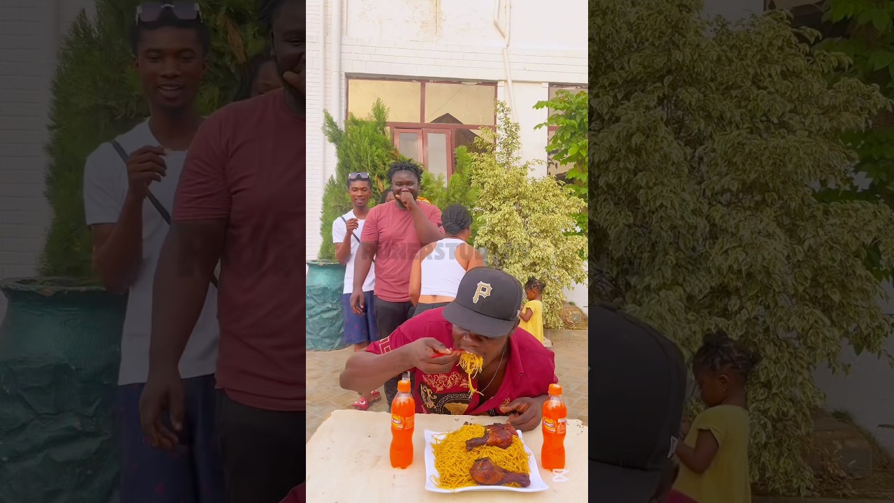 Flip and Eat #eating #eatingcompetition #youtube #rave #ghana #ishowspeed