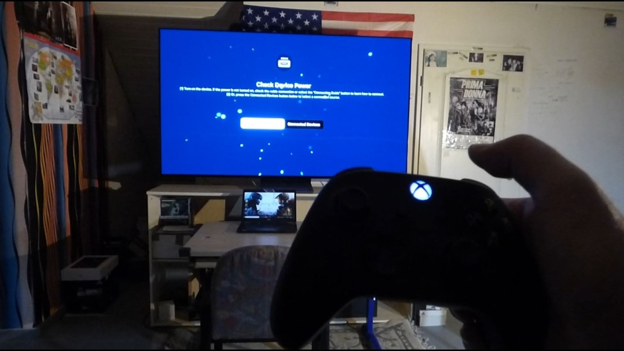 When you connect your new TV to your XBOX for the first time