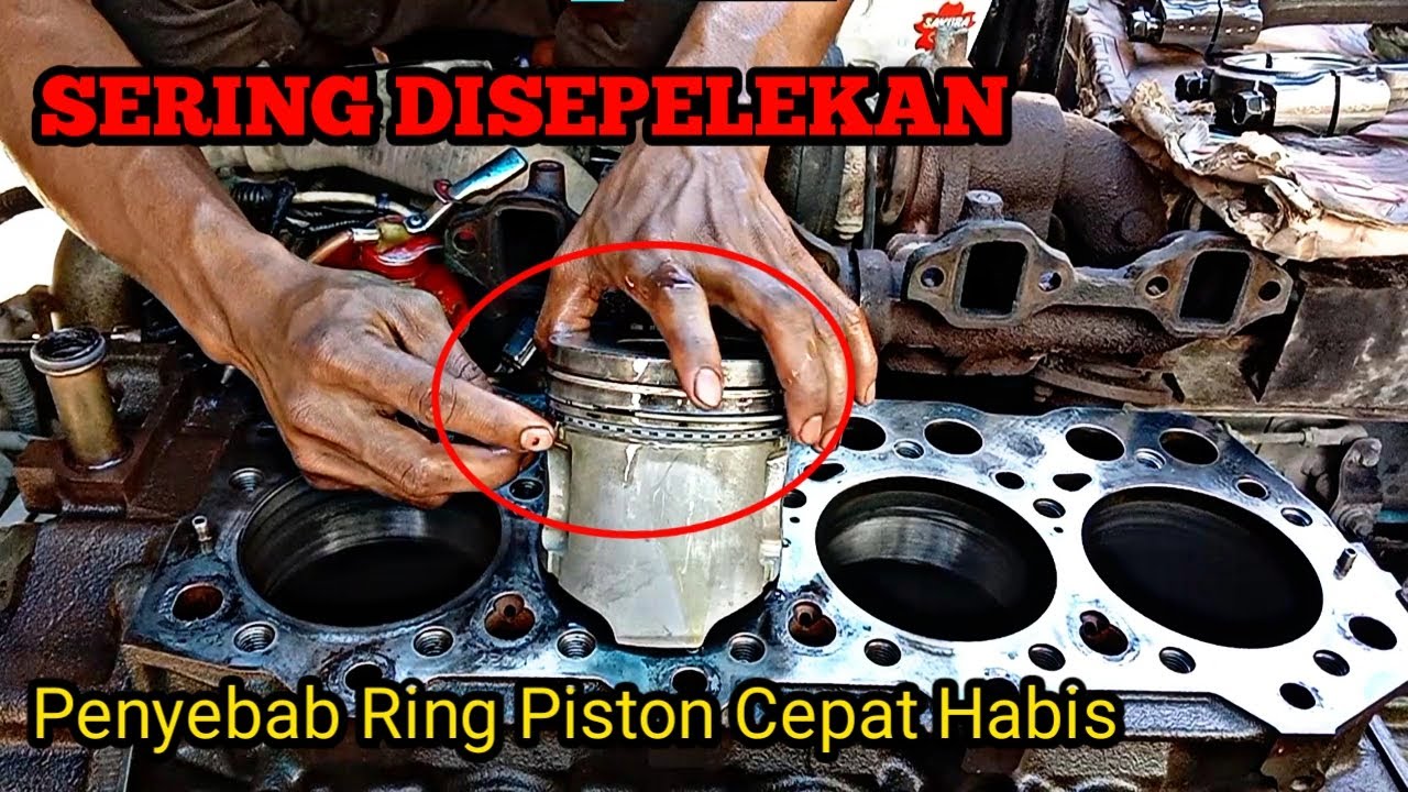 Penyebab Ring Piston Cepat Habis Gak Tahan Lama!!! Sepele tapi berakibat FATAL