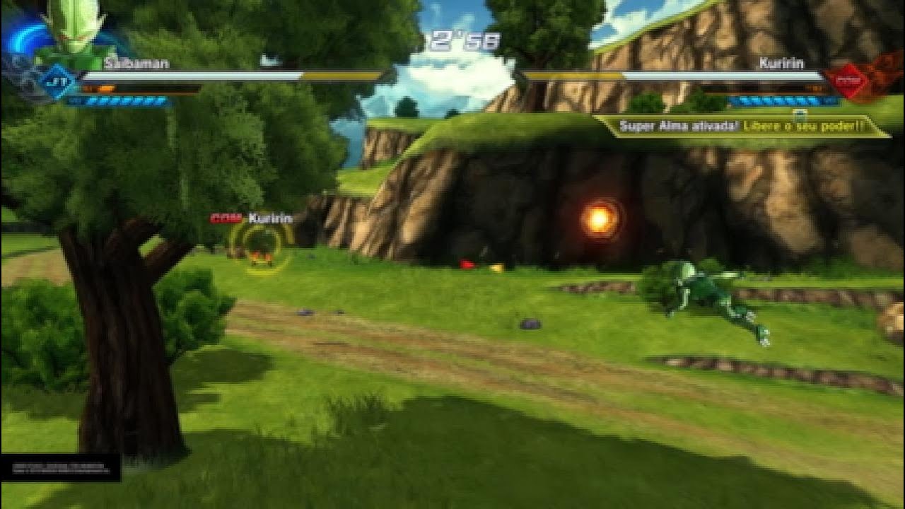Saibamen VS Kuririn