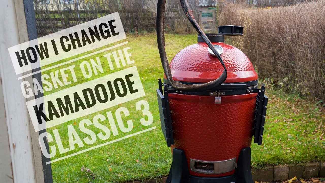 How i change gasket on my kamado joe classic 3