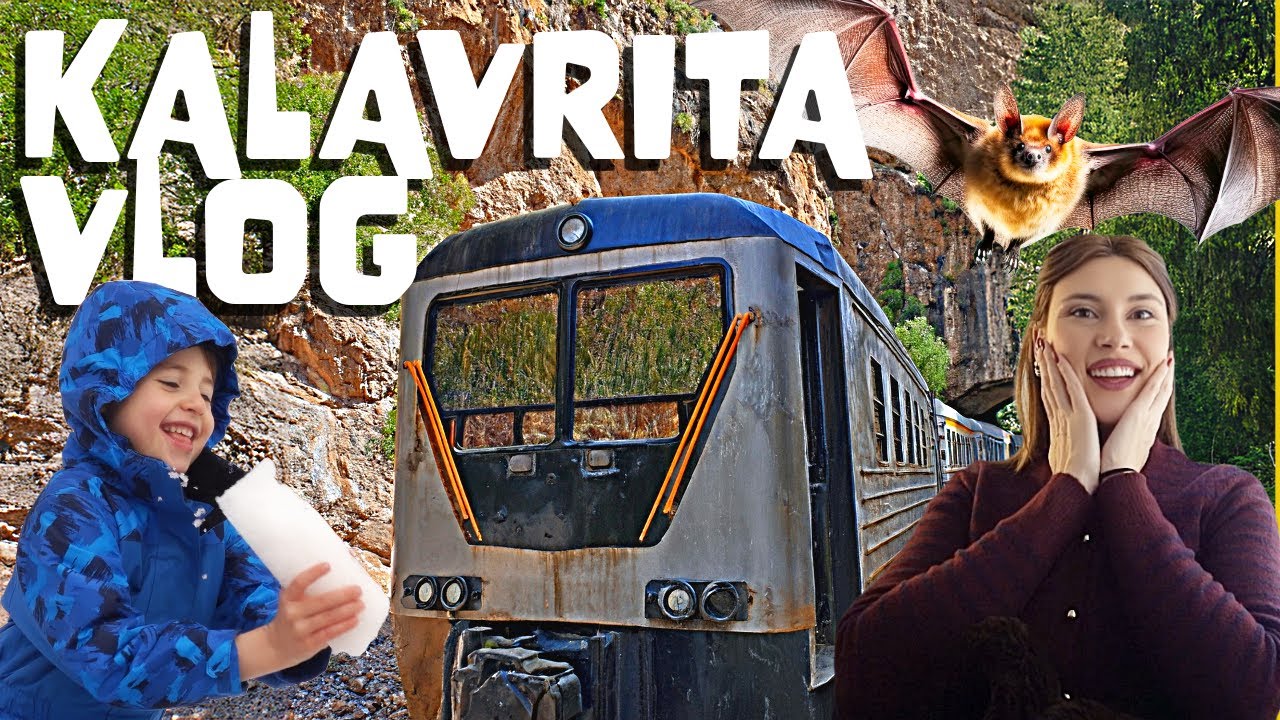 Σπηλιά με νυχτερίδες, ταβέρνα σαν σπίτι και ο Οδοντωτός | Καλάβρυτα Vlog | Vanessa Milianou