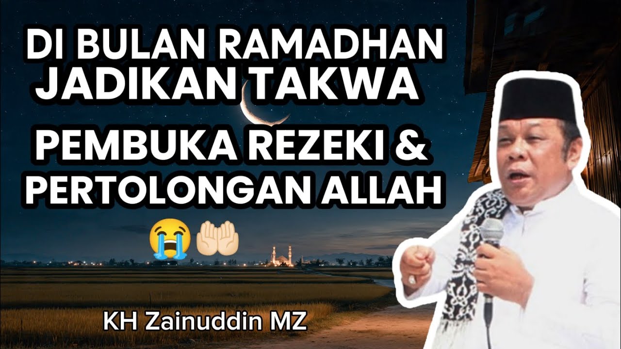 RAHASIA REZEKI TERBUKA DI BULAN RAMADHAN! Jadikan Takwa sebagai Kunci Pertolongan Allah‼️