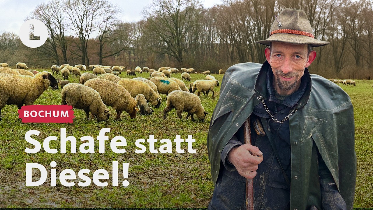 Ackerbeweidung mit Schafen: Warum dieser Landwirt keinen Trecker nutzt | WDR Lokalzeit LandSchafft