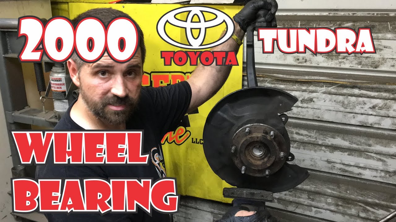 Замена переднего ступичного подшипника Toyota Tundra 2wd 2000 года выпуска