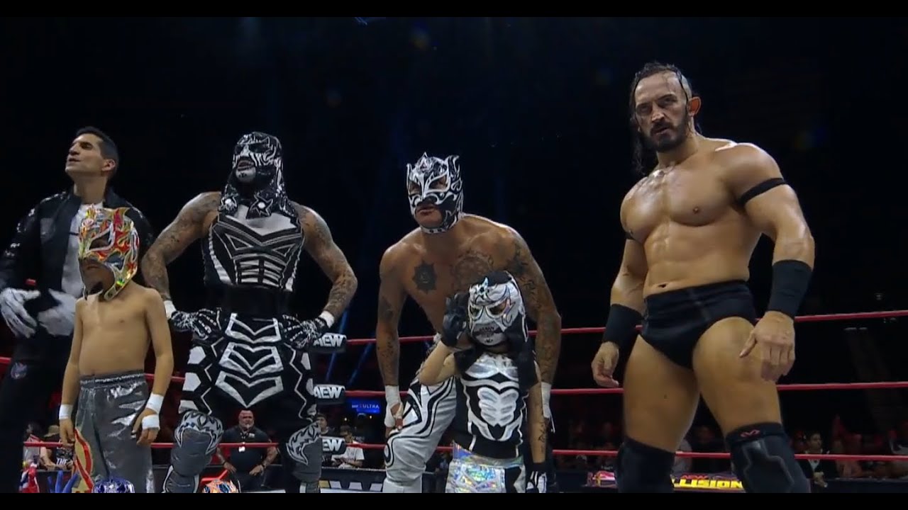 The Lucha Brothers (Penta El Zero Miedo & Rey Fenix) vs The Gunns AEW Collision May 25 2024