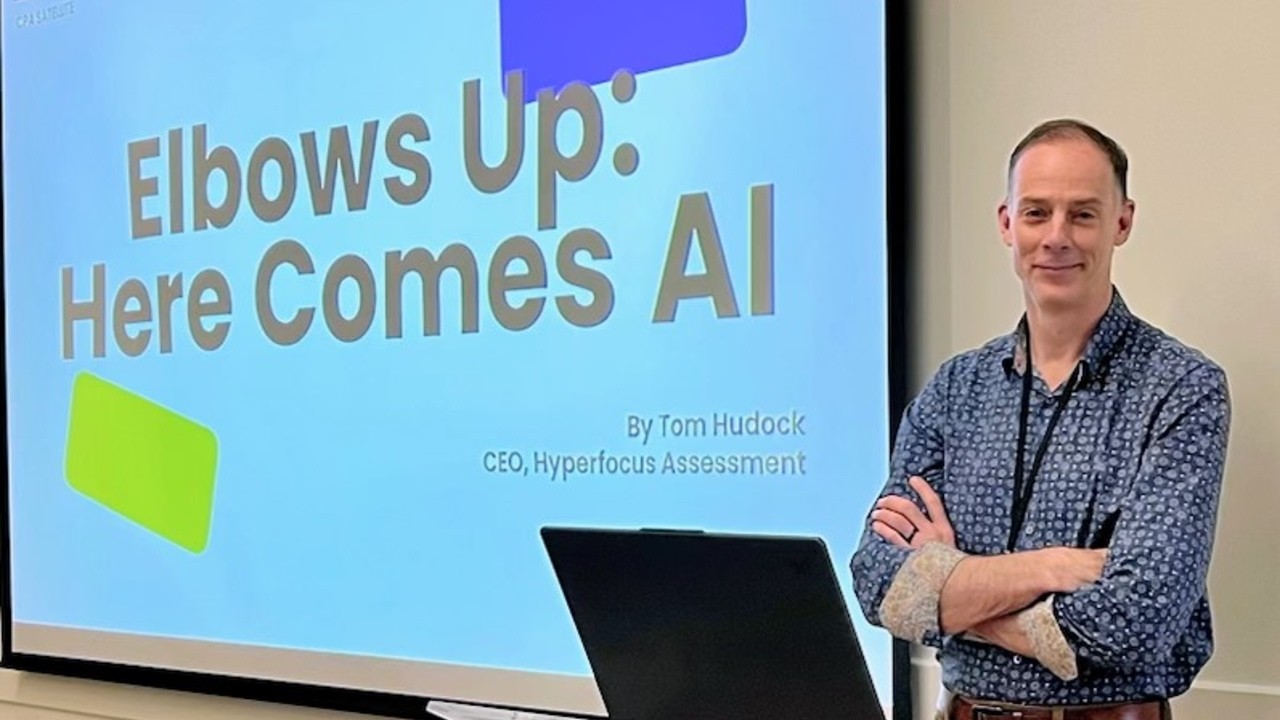 Tom at AI in Psychology Conference - Nov 2025