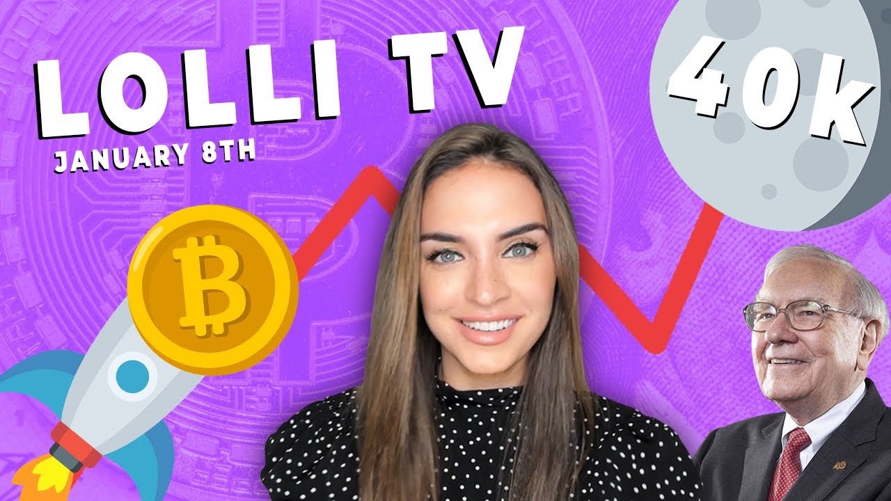 Lolli TV (Jan 8) &mdash; Bitcoin Passes $40K, OCC News, JPMorgan Gives 146K Target, Memes, & a Giveaway! 🚀
