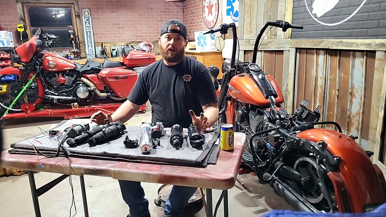 American Suspension RamAir Harley air ride compared to the competition.