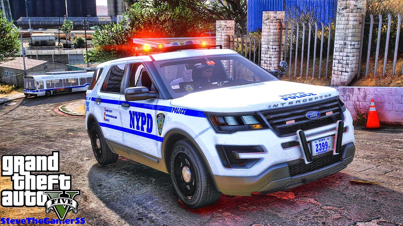 Playing GTA 5 As A POLICE OFFICER City Patrol|| NYPD|| GTA 5 Mod| 4K