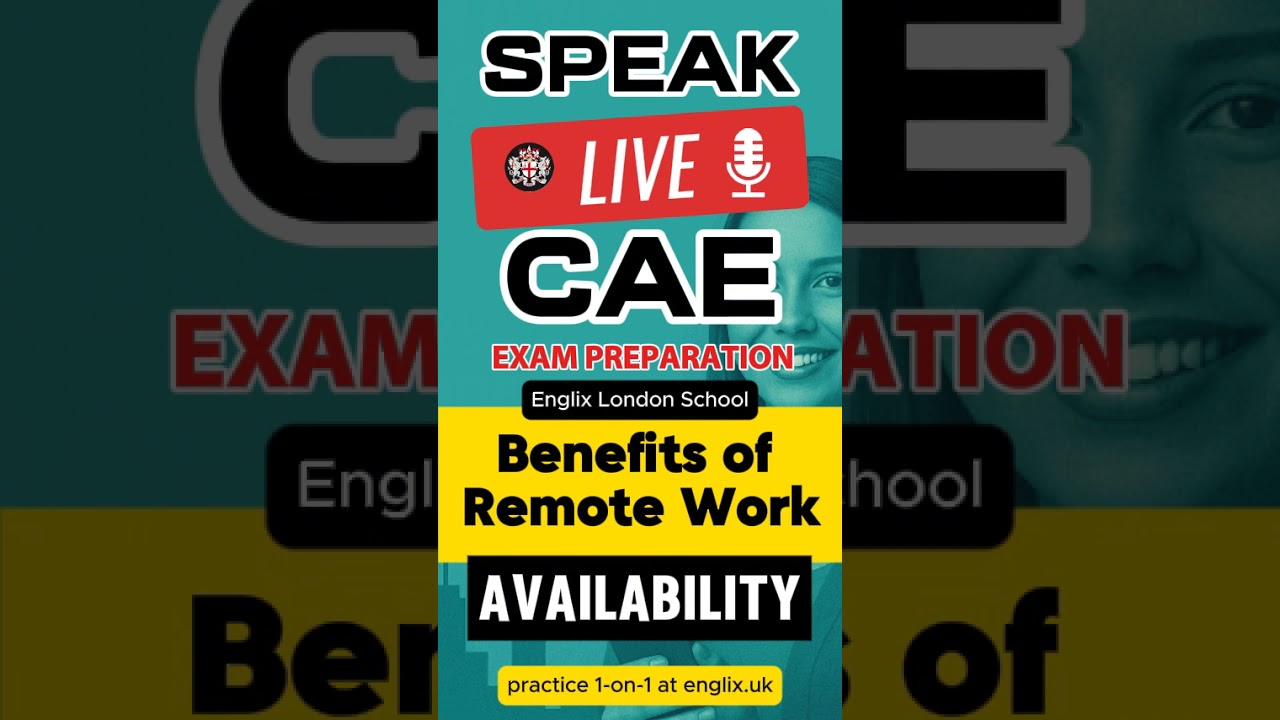 Remote Work – CAE Speaking Part 3 Practice | Compare These Ideas Like a C1 Pro!