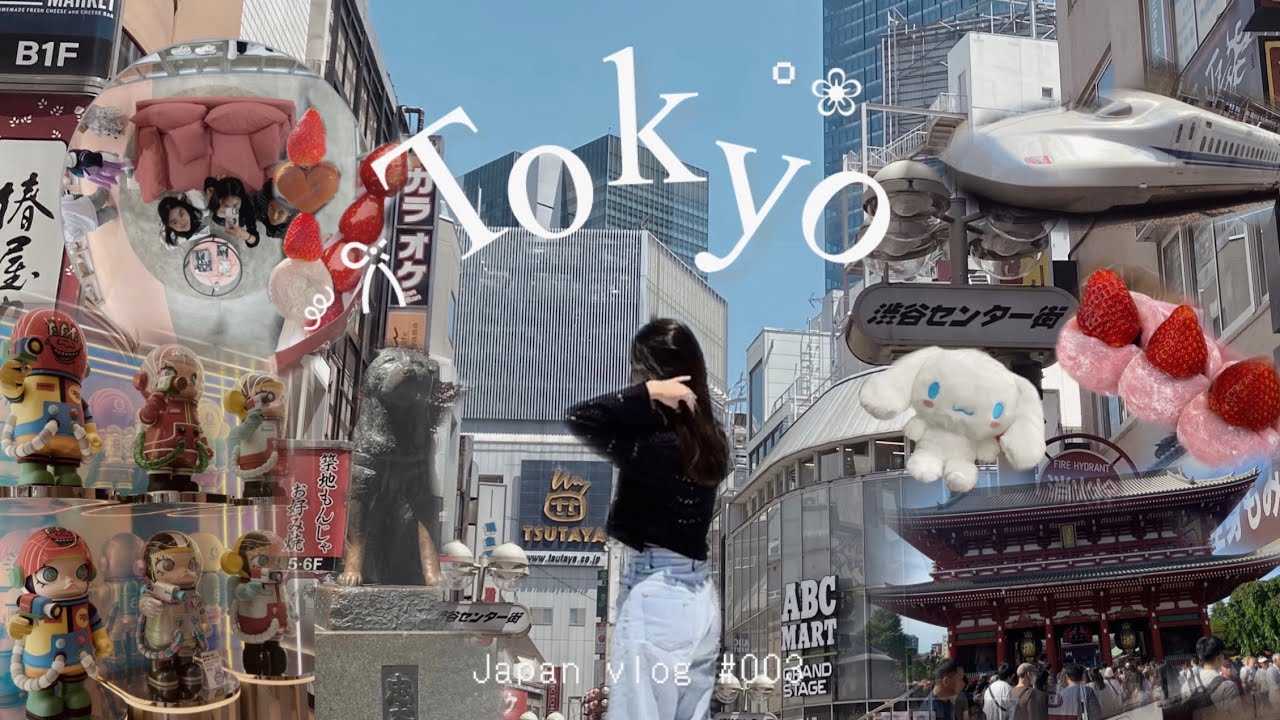 JAPAN VLOG EPS.3 | 5 days in Tokyo: Shibuya, Shinjuku, Harajuku, etc.