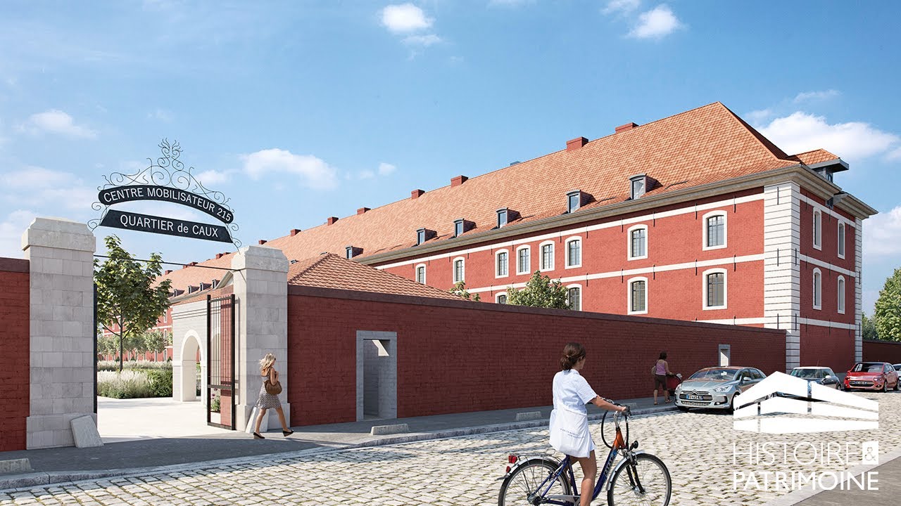 Caserne de Caux à Douai - Interview de Frédéric Chéreau Maire de Douai, et de Luc Dehaene Architecte