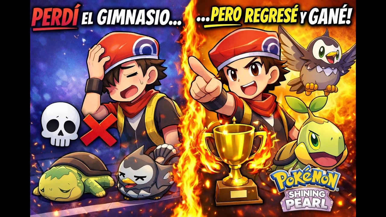 Pokémon Shining Pearl #1 | Perdí el gimnasio… pero gané