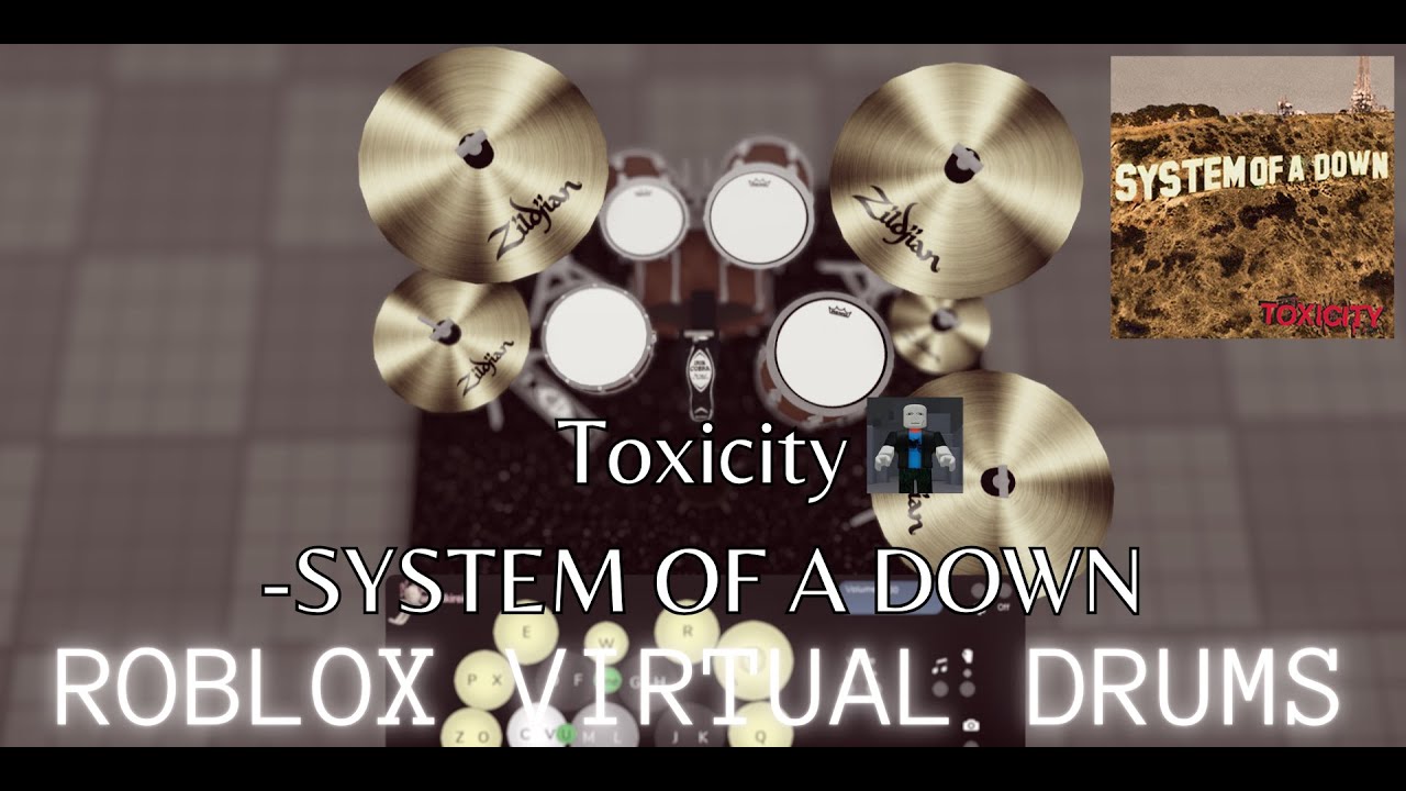 Toxicity - System of a Down | Roblox Virtual Drums