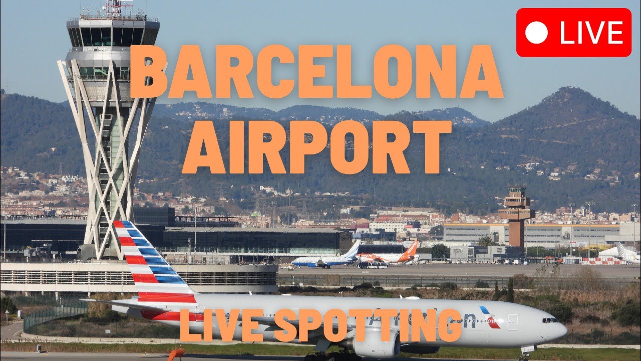 LIVE SPOTTING Barcelona AirPort 23/02/26