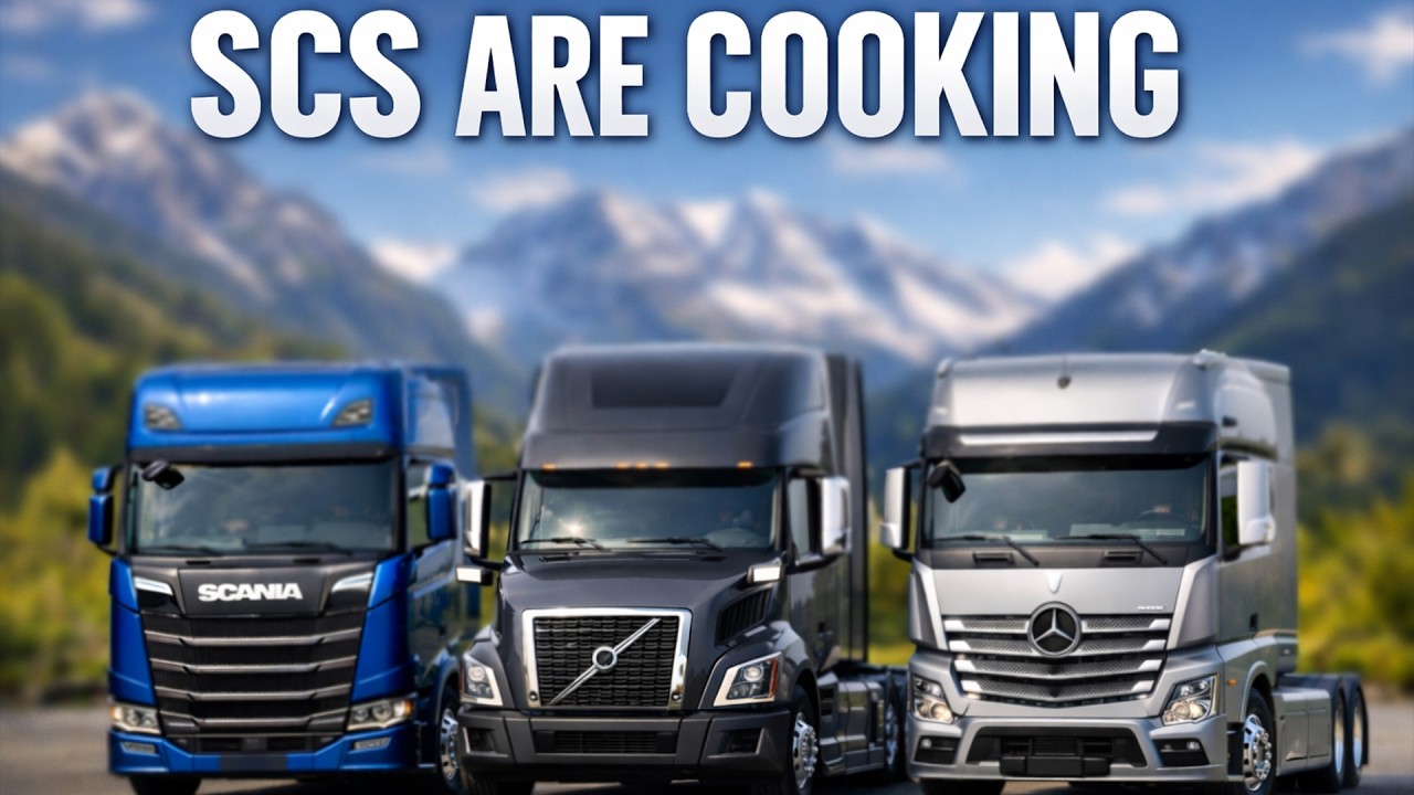 SCS are cooking 12 New trucks for ETS2 & ATS - Release plan Update 1.59-1.61