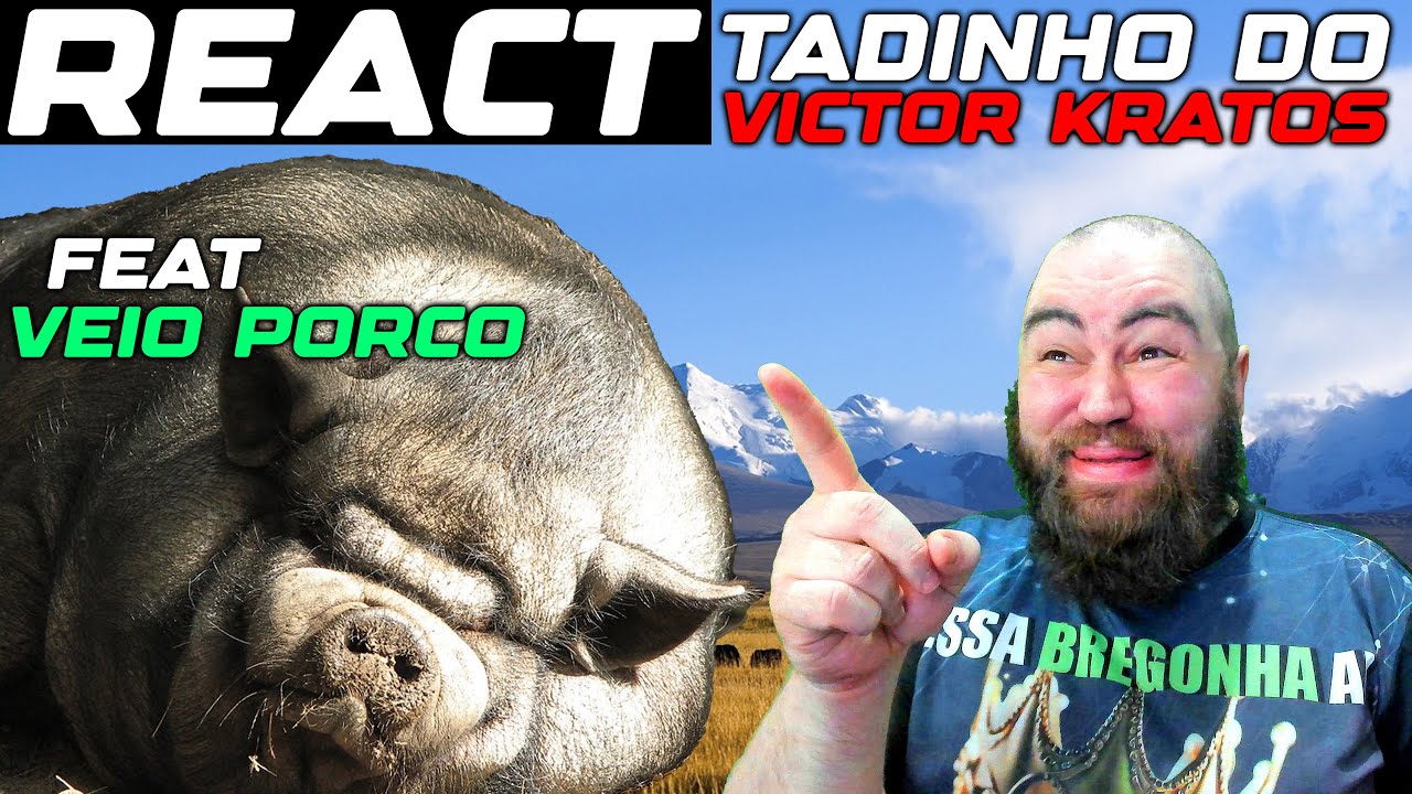 REACT VELHO PORCO MITOKRATOS ATACA VICTOR KRATOS