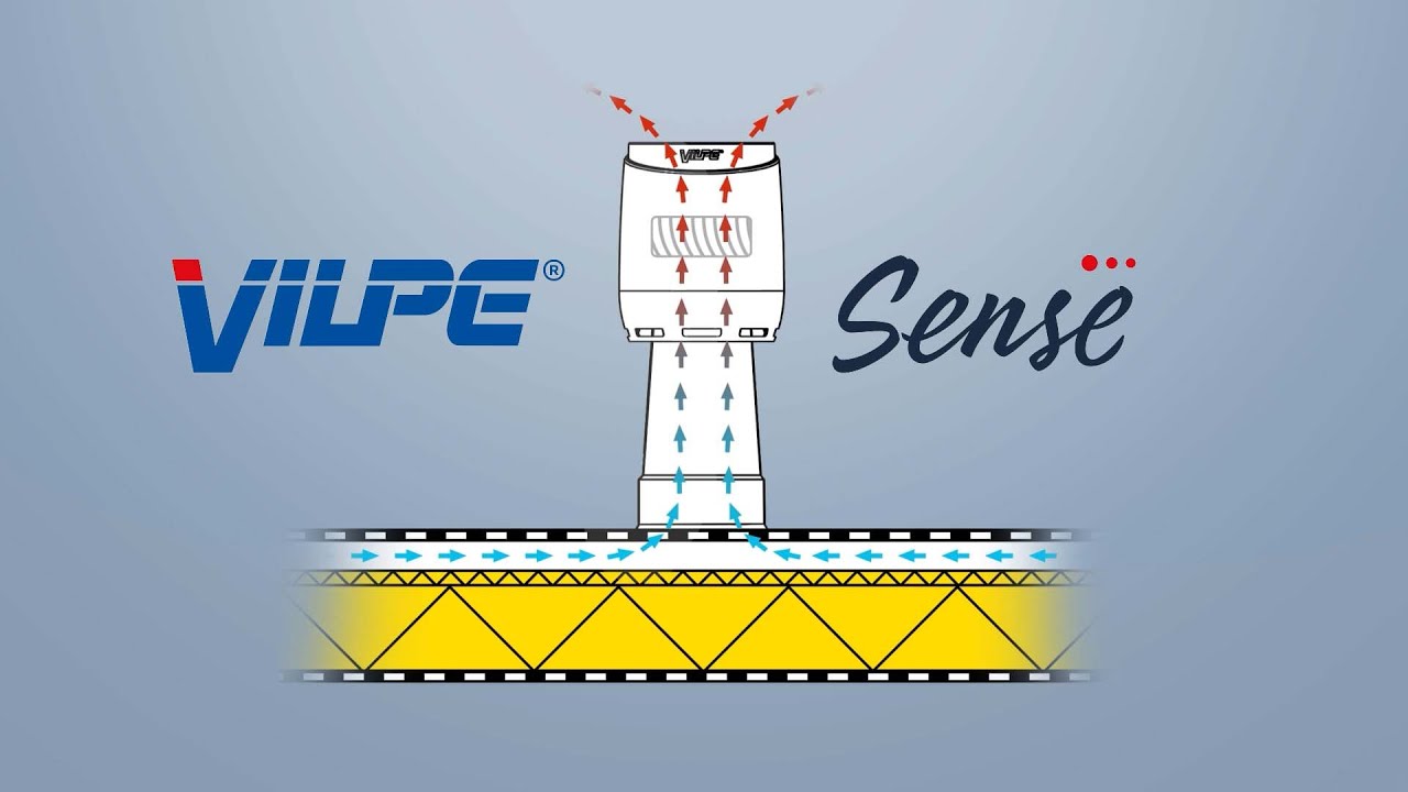 Vilpe Sense - wentylacja i monitorowanie wilgotności w strukturze dachu