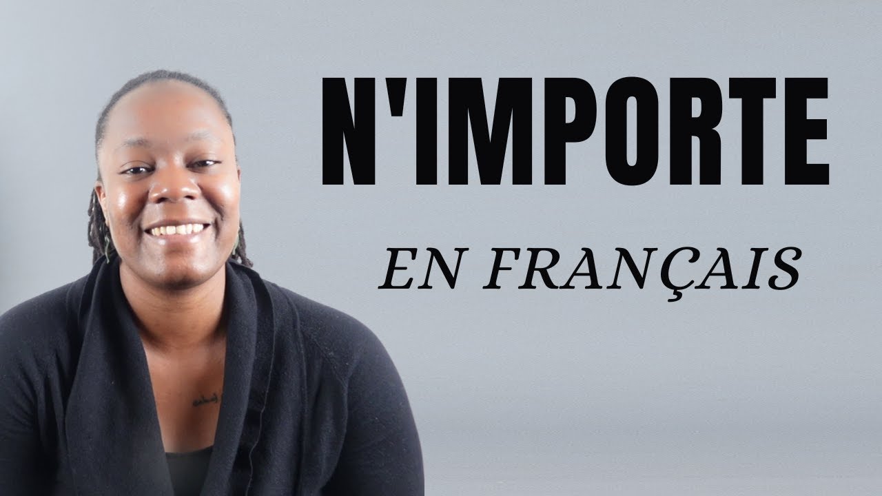 Apprenez à utiliser 