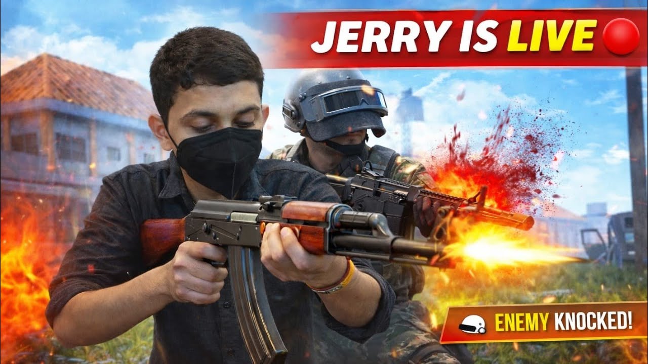 PUBG MOBILE JERRY IS LIVE