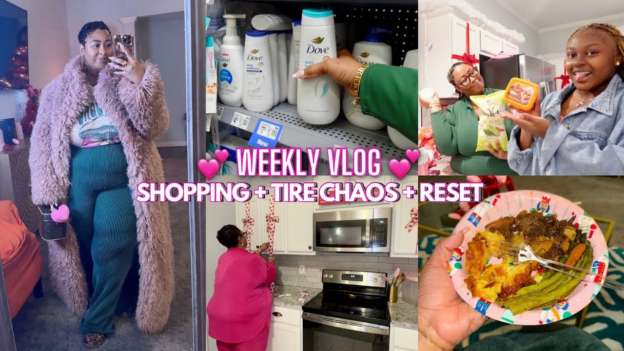 Weekly Vlog: Life After Layoff | Cooking with Candy 🍲 Snow in GA? ❄️ Tire Drama & Cozy Reset