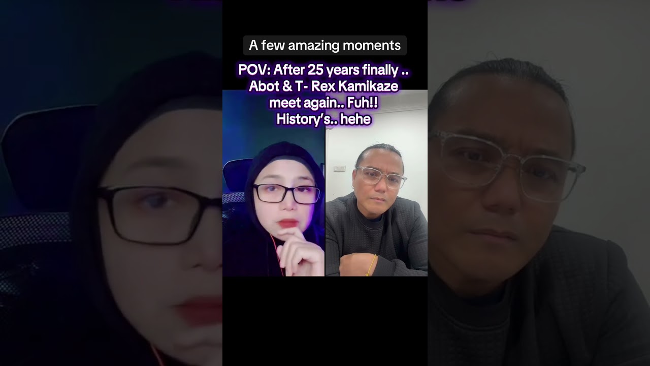25 tahun Abot T-Rex Kamikaze Reunion first time di Tik Tok live 